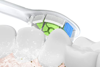 4Pcs Replacement Toothbrush Heads Compatible with Philips White