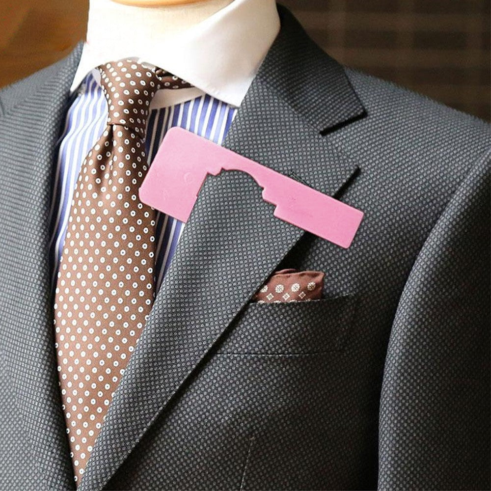 20Pcs Closet Rack Dividers Reusable Wardrobe Clothing Hanger Dividers Pink