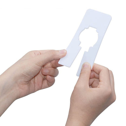 20Pcs Closet Rack Dividers Reusable Wardrobe Clothing Hanger Dividers White