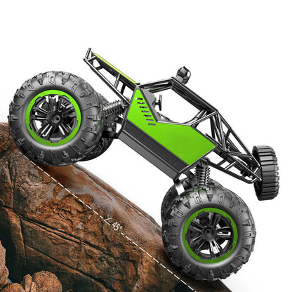 1:18 Scale RC Car 4-channel Rock Mountain Climbing Off-Road Vehicle Green