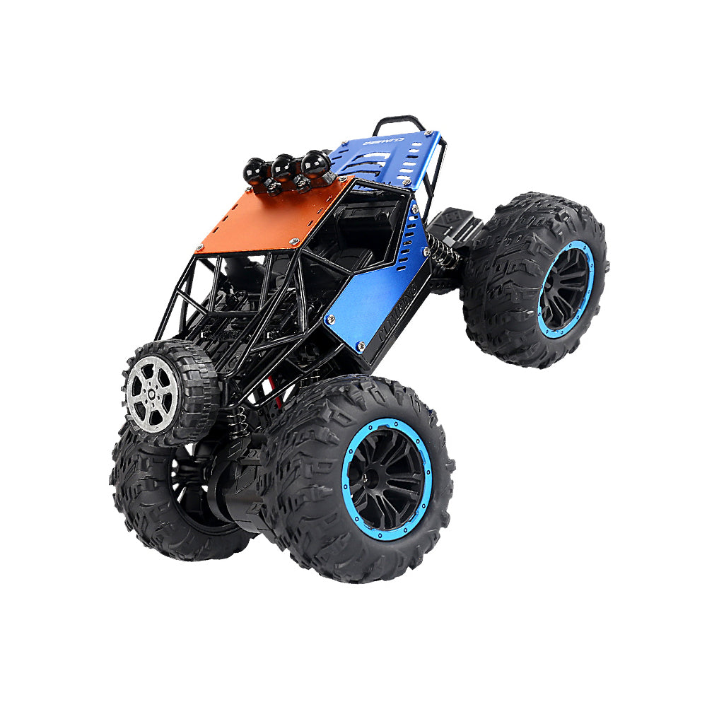 1:18 Scale RC Car 4-channel Rock Mountain Climbing Off-Road Vehicle Blue