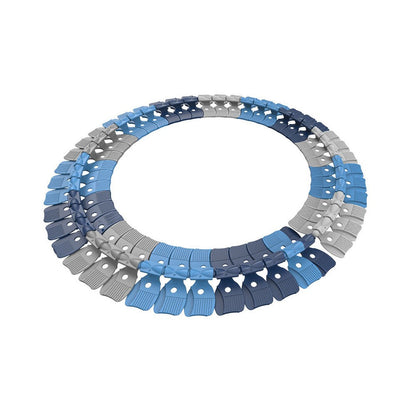 92Pcs Changeable Track Racing Car Set Flexible Race Track Electric Shark Car Toy
