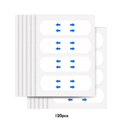 120 Pcs Invisible Face Neck Chin Eye Face Lift Sticker V Shape Tapes