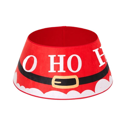 Christmas Tree Collar Xmas Tree Ring Round Christmas Tree Base Tree Skirts Style 1