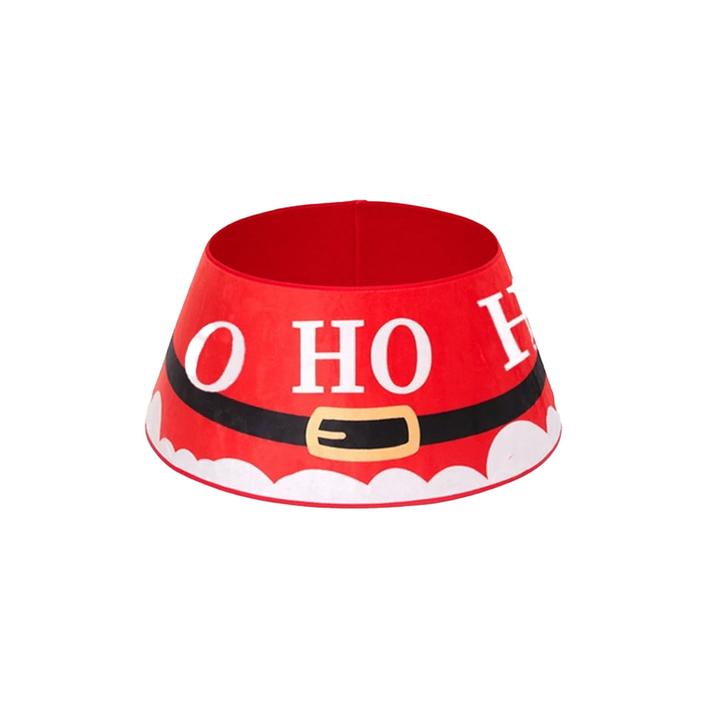 Christmas Tree Collar Xmas Tree Ring Round Christmas Tree Base Tree Skirts Style 1