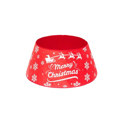 Christmas Tree Collar Xmas Tree Ring Round Christmas Tree Base Tree Skirts Style 2