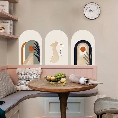 3Pcs Home Arch Wall Decal Decor Sticker Wall Decor Sticker Wall Decals Style 2