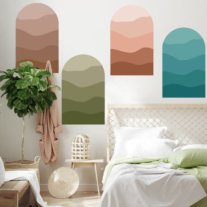 4Pcs Home Arch Wall Decal Decor Sticker Wall Decor Sticker Wall Decals