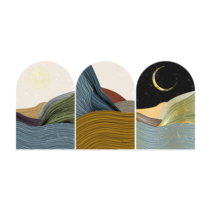 3Pcs Home Arch Wall Decal Decor Sticker Wall Decor Sticker Wall Decals Style 1