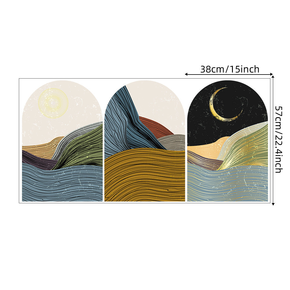 3Pcs Home Arch Wall Decal Decor Sticker Wall Decor Sticker Wall Decals Style 1