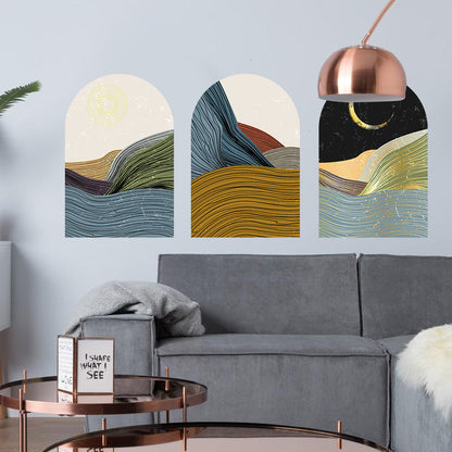 3Pcs Home Arch Wall Decal Decor Sticker Wall Decor Sticker Wall Decals Style 1