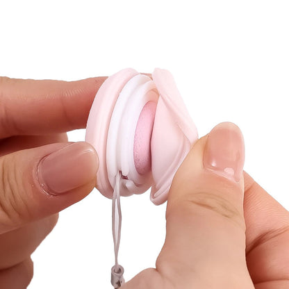 4Pcs Phone Screen Cleaner Eyeglass Cleaning Cloth Macaron Phone Pendant