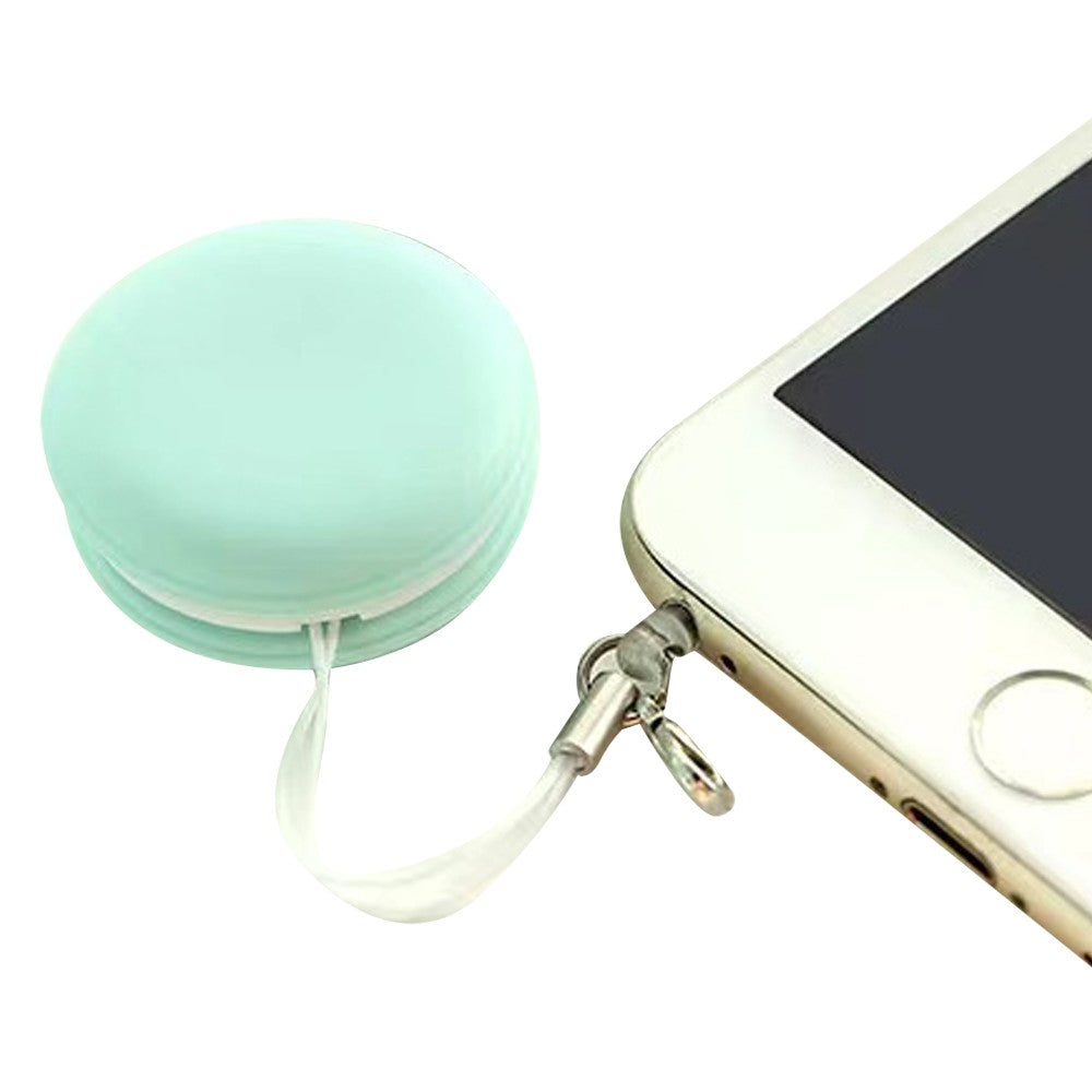 4Pcs Phone Screen Cleaner Eyeglass Cleaning Cloth Macaron Phone Pendant