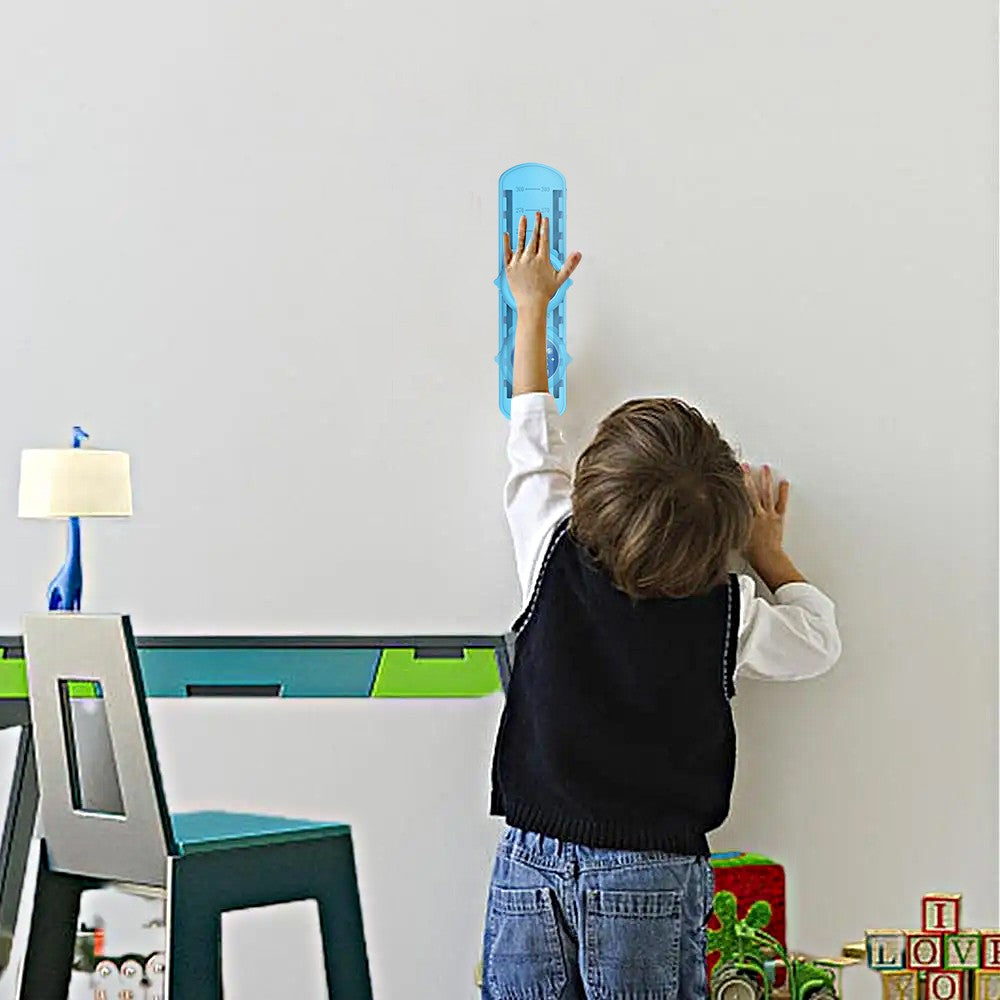 Adjustable Height Voice Touch High Jump Counter Kids Vertical Jump Trainer