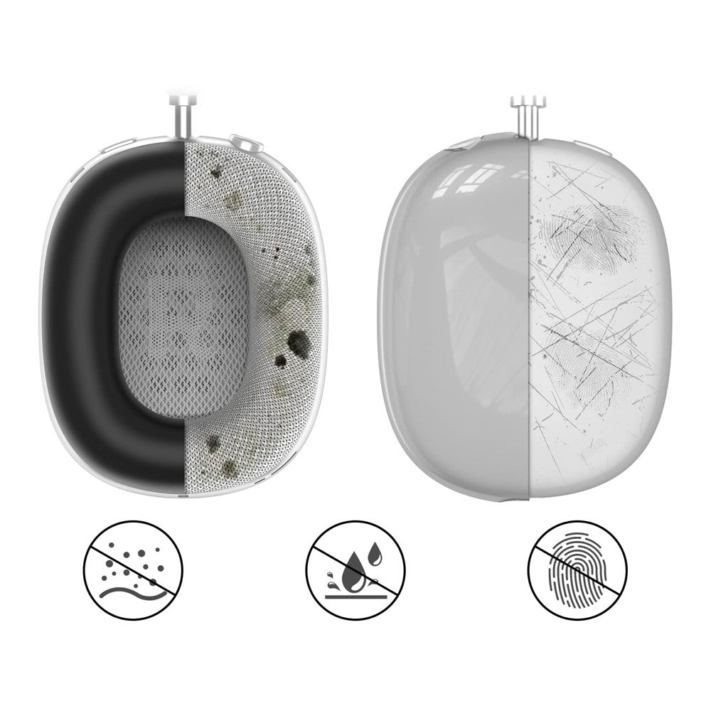 For Apple AirPods Max Headphones Case Silicone Protective Sleeves Full Set Cover Black