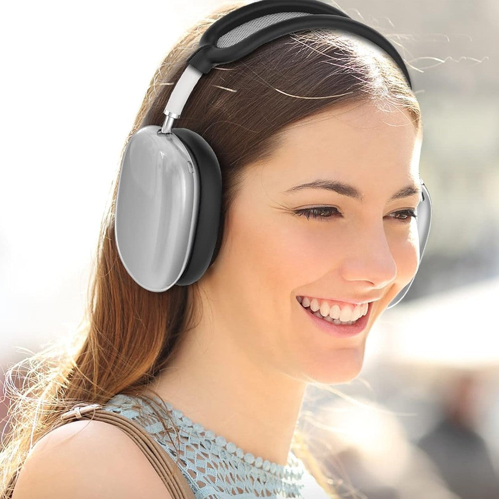 For Apple AirPods Max Headphones Case Silicone Protective Sleeves Full Set Cover Black