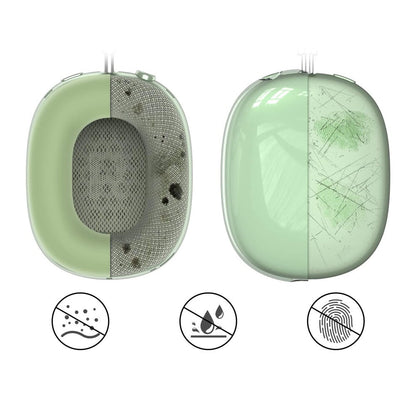 For Apple AirPods Max Headphones Case Silicone Protective Sleeves Full Set Cover Green