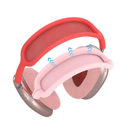 For Apple AirPods Max Headphones Case Silicone Protective Sleeves Full Set Cover Pink