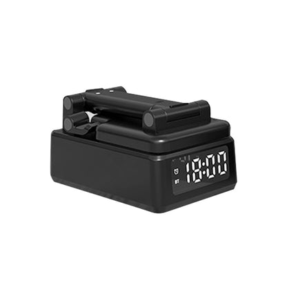 4-in-1 Bluetooth Speaker Wireless Charger Alarm Clock Phone Stand