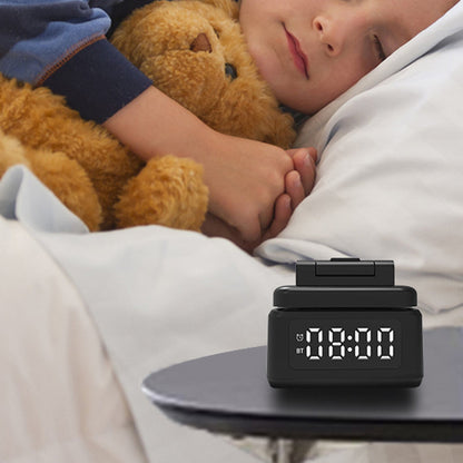 4-in-1 Bluetooth Speaker Wireless Charger Alarm Clock Phone Stand