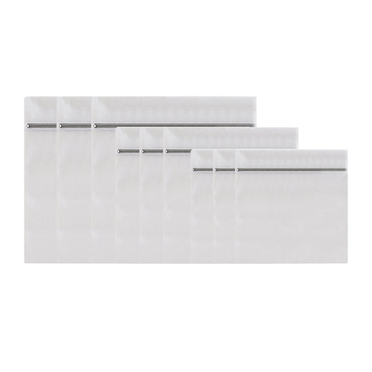 9Pcs Mesh Laundry Bags Zipper Wash Bags for Underwear Pants Clothing Style 2