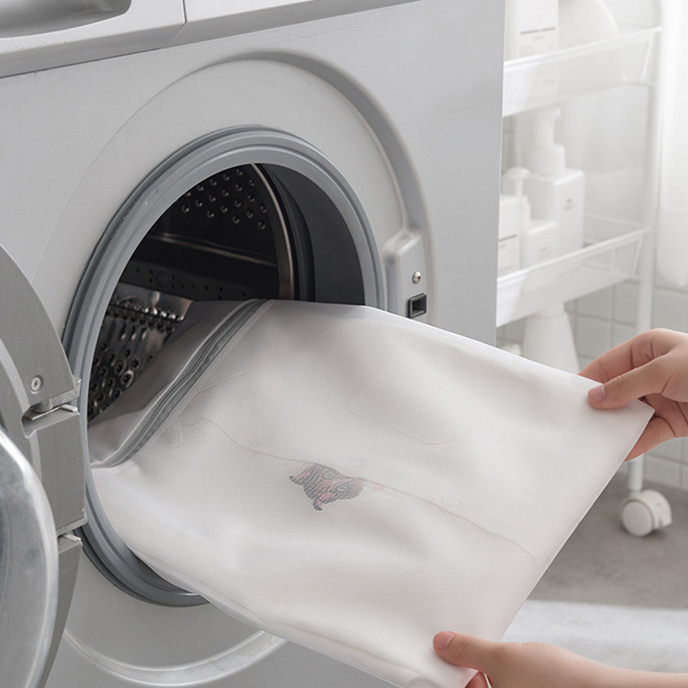 9Pcs Mesh Laundry Bags Zipper Wash Bags for Underwear Pants Clothing Style 2