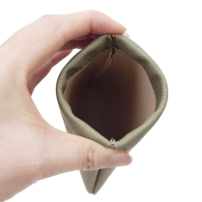 4Pcs Squeeze Top Glasses Pouches Portable Leather Sunglasses Storage Bags Travel Glasses Pouch