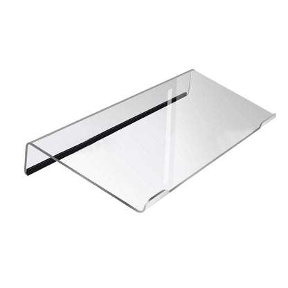 Clear Acrylic Tilted Computer Keyboard Holder Keyboard Stand for Easy Ergonomic Typing Style 2