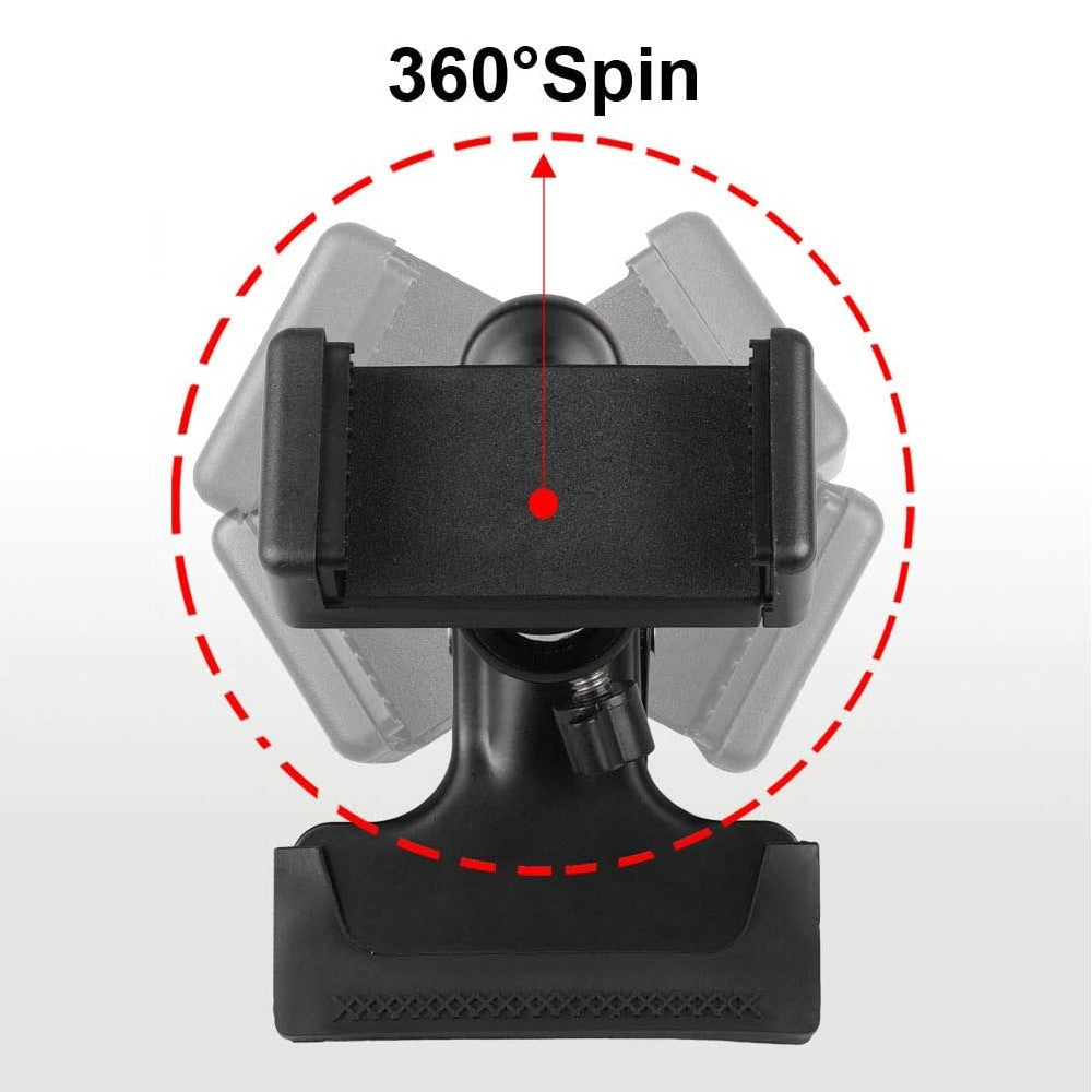 Phone Holder for Guitar Bass Head Practice Live Broadcast Bracket Clip