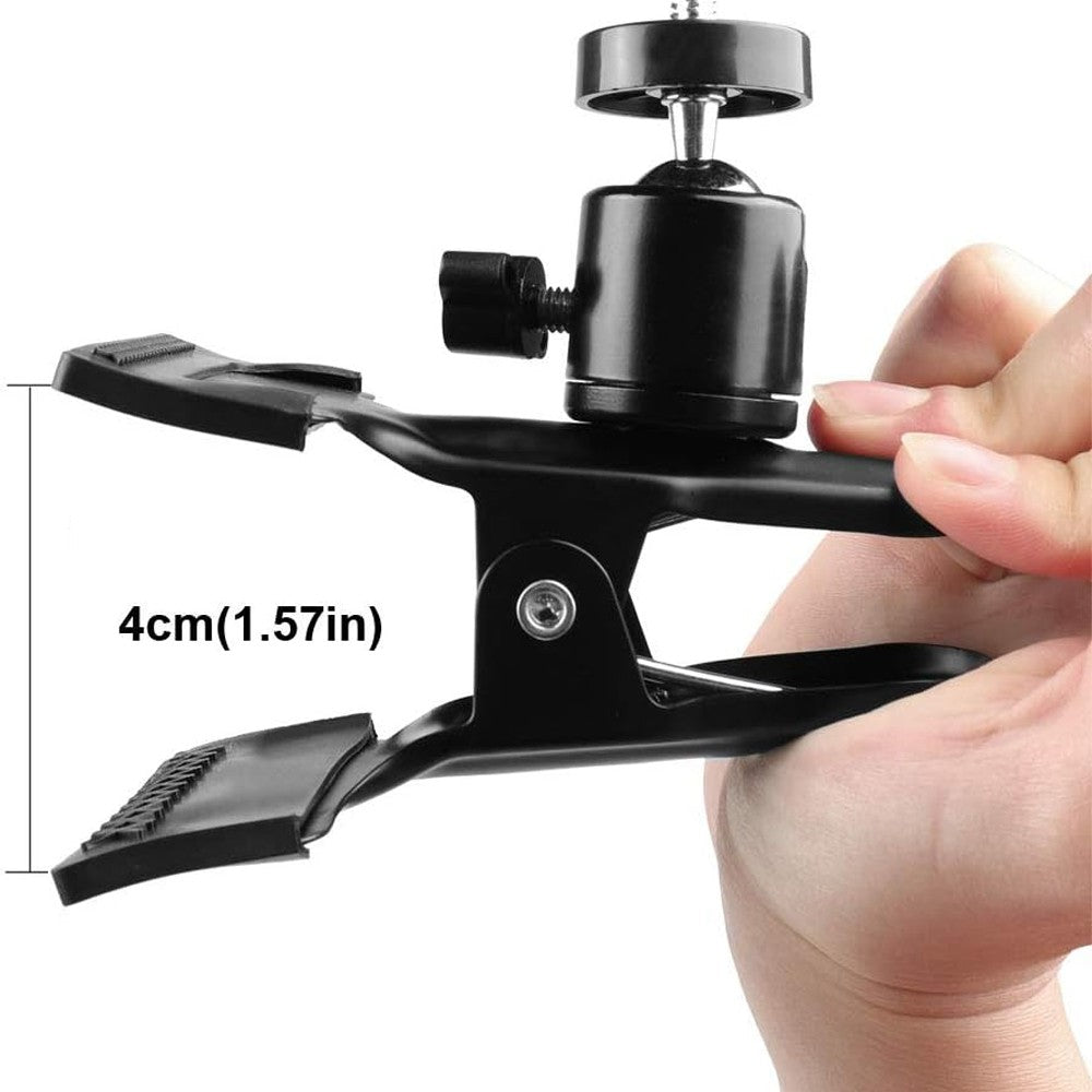 Phone Holder for Guitar Bass Head Practice Live Broadcast Bracket Clip