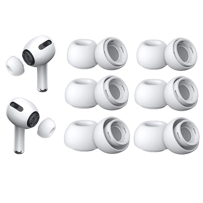 6 Pairs of Replacement Ear Tips for AirPods Pro and AirPods Pro 2nd Generation