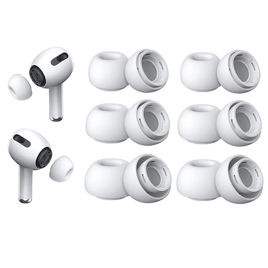 6 Pairs of Replacement Ear Tips for AirPods Pro and AirPods Pro 2nd Generation