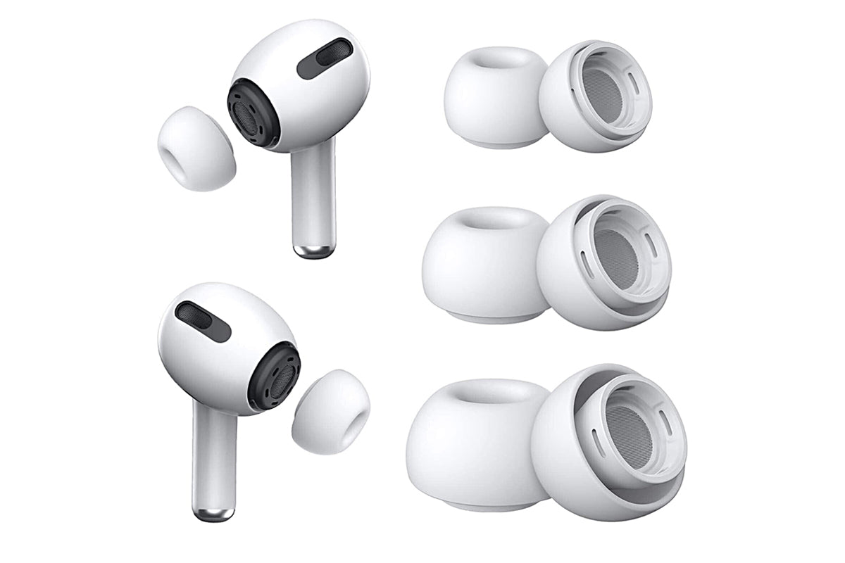 6 Pairs Silicone Ear Tips for Airpods Pro and 2nd Generation