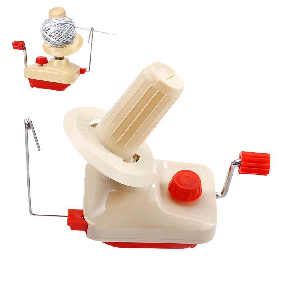 Effortless Swift Yarn Winder Hand Operated Manual Wool String Fiber Ball Dispenser Spinner