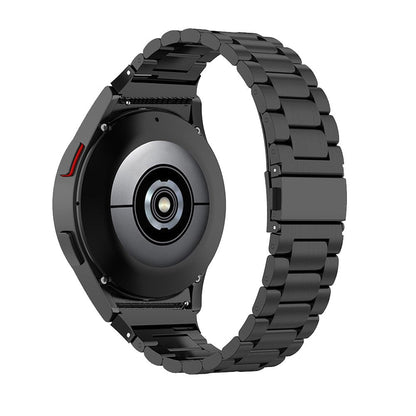 For Samsung Galaxy Watch 6 5 4 Stainless Steel Band Strap Black