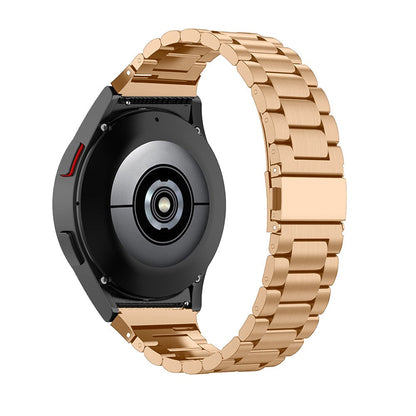 For Samsung Galaxy Watch 6 5 4 Stainless Steel Band Strap Rose Gold