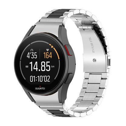 For Samsung Galaxy Watch 6 5 4 Stainless Steel Band Strap Silver