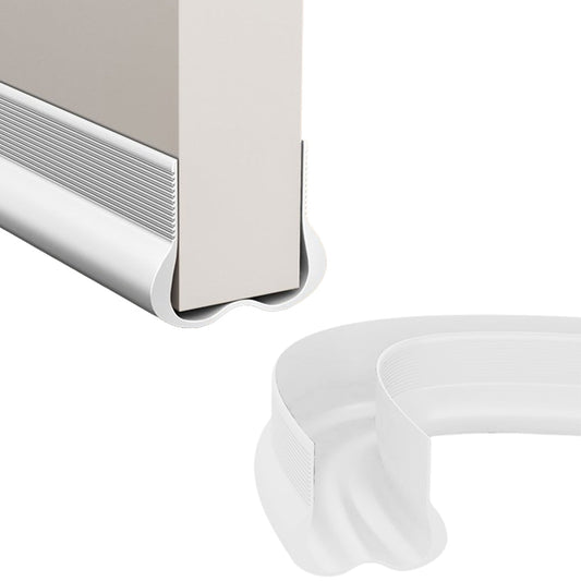 Door Draft Stopper Under Door Draft Blocker Noise Cold Air Draft Guard Door Gap Sealing White