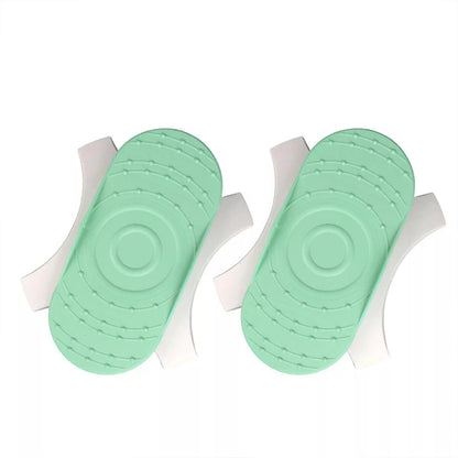 Twist Waist Disc Board Twister Aerobic Exercise Foot Massage Fitness Trainer-Green