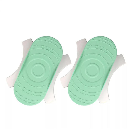 Twist Waist Disc Board Twister Aerobic Exercise Foot Massage Fitness Trainer-Green