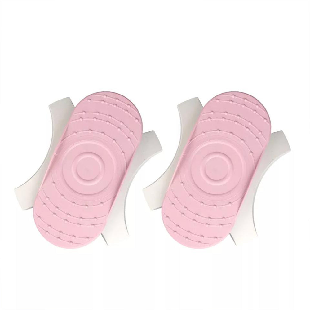 Twist Waist Disc Board Twister Aerobic Exercise Foot Massage Fitness Trainer-Pink