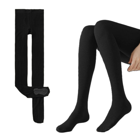 Women's Winter Thermal Lined Legging Warm High Waist Stretch Slim Pant Black
