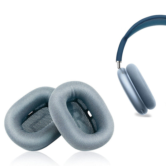 Pair of Replacement Ear Pads for AirPods Max Headphone Ear Cushions Light Blue
