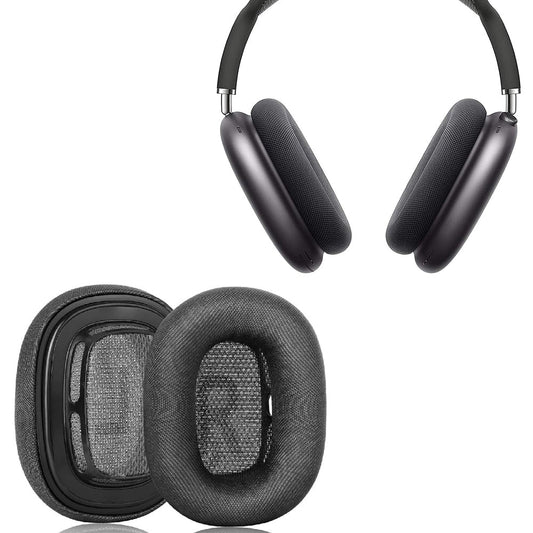 Pair of Replacement Ear Pads for AirPods Max Headphone Ear Cushions Dark Grey