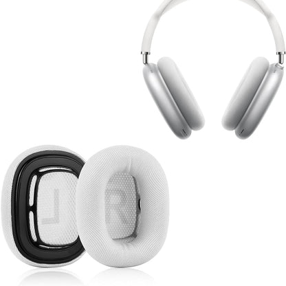 Pair of Replacement Ear Pads for AirPods Max Headphone Ear Cushions White