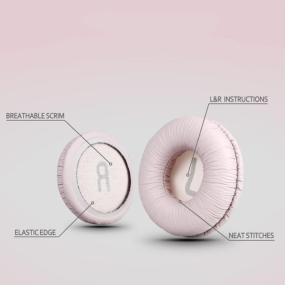 Pair of Replacement Ear Pads Cushion Cover for JBL Tune600 E35 T500BT T450 T450BT Wireless Headphone Earpads Pink