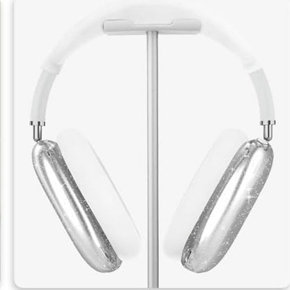 For Apple AirPods Max Headphones Protective Case Clear Silicone Ear Pad Sleeves Full Set Covers Transparent