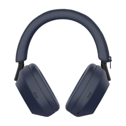 For WH-1000XM5 Headphones Protective Case Silicone Sleeves Full Set Protector Cover Navy