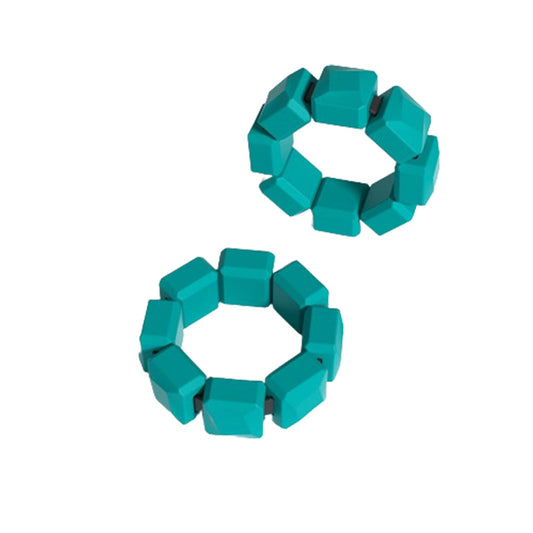 Pair of Silicone Wrist Ankle Weights Unisex Strength Training Set for Walking Running Gym Green