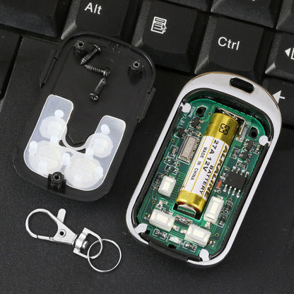 2Pcs Universal 433MHz Copy Remote Control Replacement Garage Door Car Gate Cloning Remote Key Fob